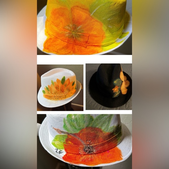 Lot of (9) HandPainted Fedoras 22” CM
Medium Size - Picture 2 of 3